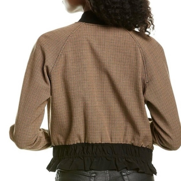 3.1 Phillip Lim Houndstooth Track Jacket - Picture 7 of 7